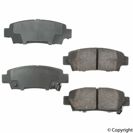 OP PARTS Brake Pad Set, D8672Oc D8672OC